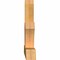 Ekena Millwork Richland Rough Sawn Timber Gable Bracket, Western Red Cedar, 84"W x 38"H x 6"D x 6"F, 11/12 Pitch GBW084X38X0606RIC00RWR - alternate 3
